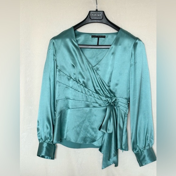 Sandra Angelozzi 100% silk blouse - Picture 2 of 14